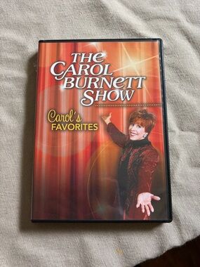 The Carol Burnett Show: Carol's Favorites DVD - Red & Gold Cover